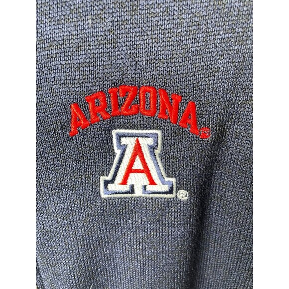 Arizona Wildcats U of A Blue Zipper Jacket w/ Pockets Women's L 12/14 - Picture 4 of 15